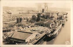 Port of Longview Washington Postcard Postcard Postcard