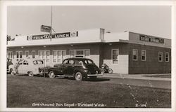 Greyhound Bus Depot Richland, WA Postcard Postcard Postcard
