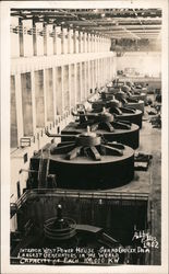 West Power House, Grand Coulee Dam Washington Postcard Postcard Postcard