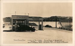 Grand Coulee Dam Texaco Washington Postcard Postcard Postcard