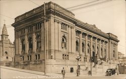 Public Library Postcard