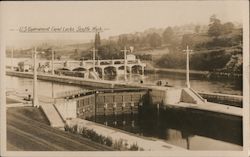 U S Government Canal Locks Seattle, WA Postcard Postcard Postcard