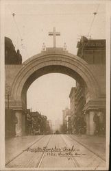 Knights Templar Arch Postcard