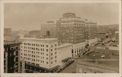 University Street and Third Ave Postcard