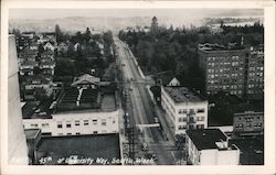 45th at University Way Postcard