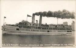 S.S. H.B. Kennedy Washington at U.S. Navy Yards Postcard