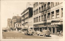 Street Scene Postcard