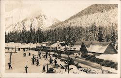 Summit in Winter Snoqualmie Pass, WA Postcard Postcard 