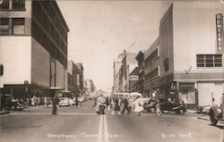 Broadway Tacoma WA Postcard