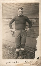 Football Player Buckely Postcard