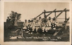 Ventura Baseball Team 1912 Postcard