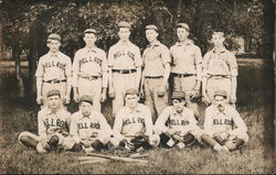 Shellrock Baseball Team Postcard
