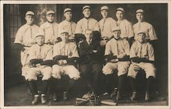 Luther Baseball team Postcard