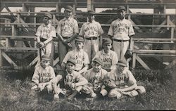 Wamego Juniors Baseball Team Postcard