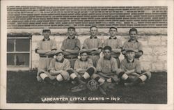 Lancaster Little Giants Baseball Team Wisconsin Postcard Postcard Postcard