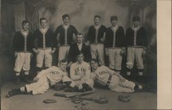 West End Baseball Team Postcard