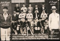 1938 Fargo-Moorhead Twins Jack Knight Cleveland Indians North Dakota Baseball Postcard Postcard Postcard