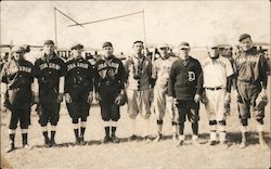 Strasburg Baseball Team Postcard