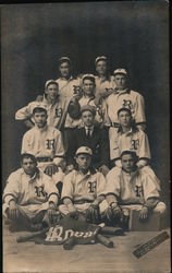 Royal Baseball Team Postcard