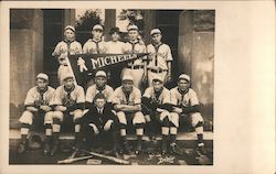 Micheels Baseball Team Postcard
