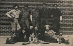 Pokagema Baseball Team Postcard