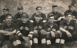 West End Baseball Team Postcard