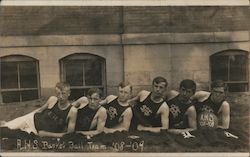 Abingdon High School Basketball Team Illinois Postcard Postcard Postcard