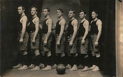 Basketball Team 1907-'08 Postcard