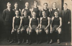 Sacred Heart College Basketball Team Prairie du Chien, WI Postcard Postcard Postcard