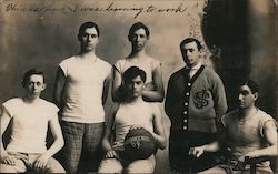 The Greenies Basketball Team Collegeville? Postcard