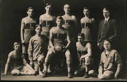 LHS Basketball Team 1912-1913 Postcard