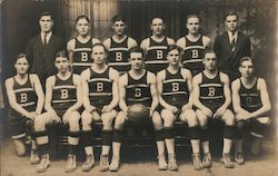 Bridgeton, NJ Basketball Team New Jersey Postcard Postcard Postcard