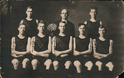 G.C.H. Basketball Team 1910-11 Postcard