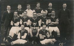 Championship Football (Soccer) Team Postcard