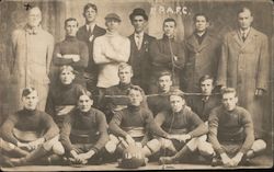 Men's basketball team Leechburg, PA Postcard Postcard Postcard