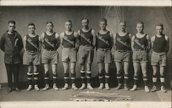 William & Vashti College Men's Basketball Team Aledo, IL Postcard Postcard Postcard