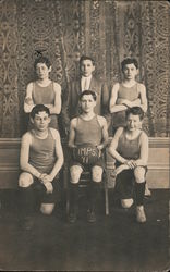 Imps Basketball Team 1911 Postcard