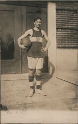 Parson College Basketball Player, Ottumwa YMCA Fairfield, IA Postcard Postcard Postcard