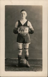 Westbrook High School Basketball Player 1921-1922 Maine Postcard Postcard Postcard