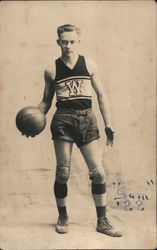 Waukesha Basketball Player Sam Todd Postcard