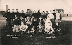 LeMars Iowa Football Team Postcard