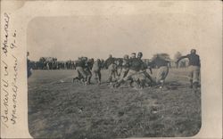 Baker University vs. Haskell Indian School Postcard