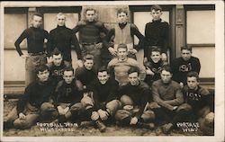 Portage High School Football Team 1911-1912 Postcard