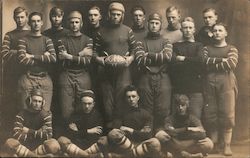 Scott City Kansas Football Team Postcard