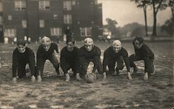 Cuyahoga Falls High School Football Team Postcard