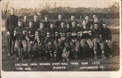 Leetonia High School Football Team Postcard