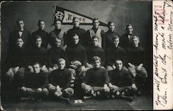 Ripon College Football Team Champions 1908 Postcard