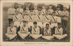 Moosehearts Track Team Postcard
