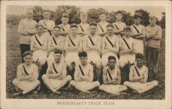 Moosehearts Track Team Illinois Postcard Postcard Postcard