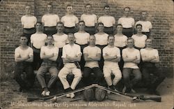 1916 Number 1 Class, Head Quarter Gymnasium Aldershot England Postcard Postcard Postcard